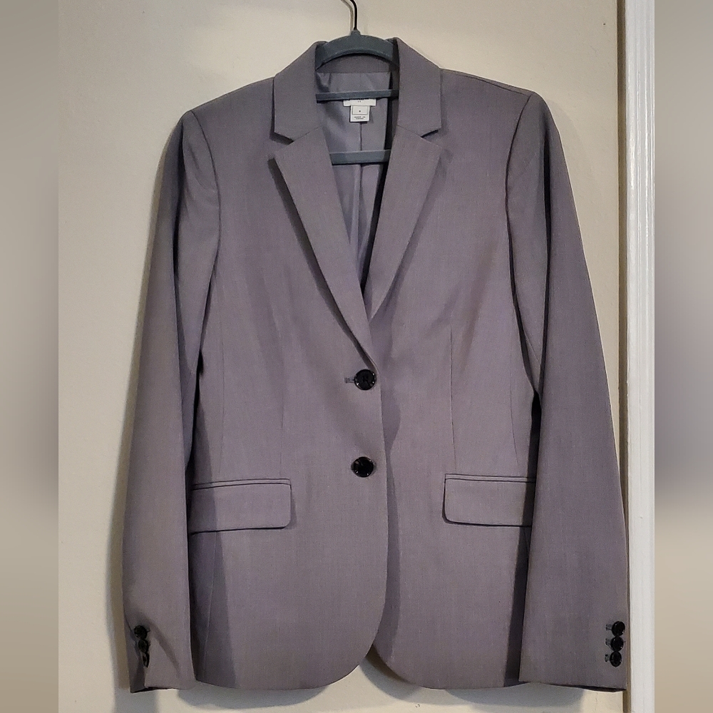 J Crew Double-Button Blazer Jacket - image 1